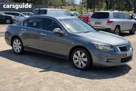 Grey 2011 Honda Accord Sedan V6-L