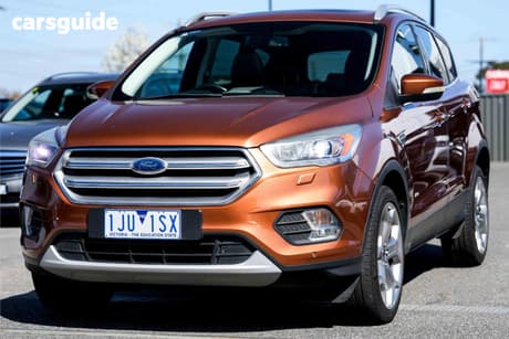 Gold 2017 Ford Escape Wagon Titanium (Awd)