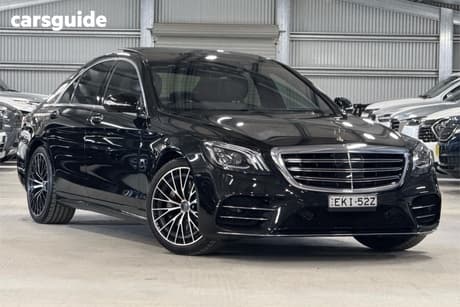 Black 2018 Mercedes-Benz S350 Saloon D