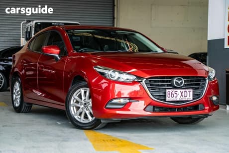 Red 2016 Mazda 3 Sedan Neo