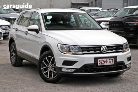 White 2017 Volkswagen Tiguan Wagon 132 Tsi Comfortline