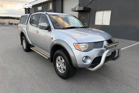 Silver 2007 Mitsubishi Triton Double Cab Utility Glx-R (4X4)