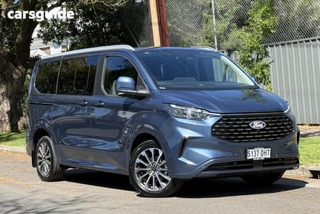 Blue 2025 Ford Tourneo Custom Wagon Titanium X (Swb)