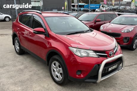 Red 2014 Toyota RAV4 Wagon Gx (2Wd)