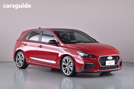 Red 2020 Hyundai I30 Hatchback N Line Premium