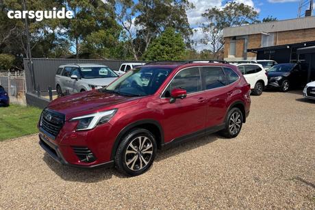 Red 2023 Subaru Forester Wagon 2.5I Premium (Awd)