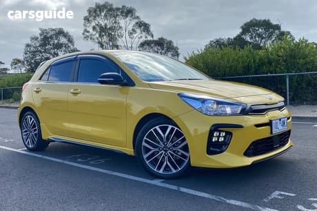Yellow 2019 Kia RIO Hatchback Gt-Line