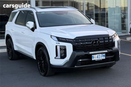 White 2024 Hyundai Palisade Wagon Elite (8 Seat)