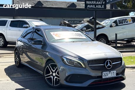 Grey 2016 Mercedes-Benz A250 Hatchback Sport
