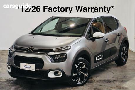 Grey 2021 Citroen C3 Hatchback Shine 1.2 Puretech 82