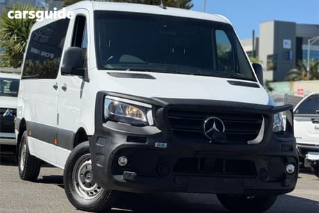 White 2020 Mercedes-Benz Sprinter Van 419Cdi Vs30 Mwb Rwd