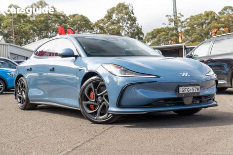 Blue 2026 MG Im5 Sedan Platinum