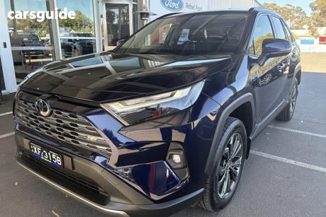 Blue 2025 Toyota RAV4 Wagon Gxl (2Wd) Hybrid