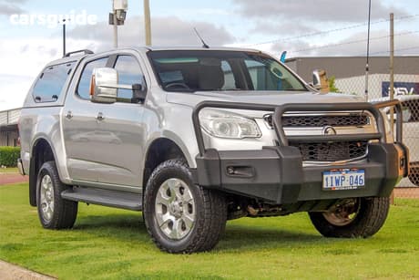 Silver 2014 Holden Colorado Crew Cab Pickup Ltz (4X4)