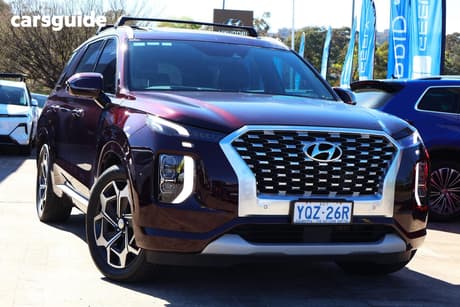 Red 2021 Hyundai Palisade Wagon Highlander (8 Seat)