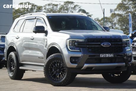 Silver 2023 Ford Everest Wagon Wildtrak Special Edition (4Wd)