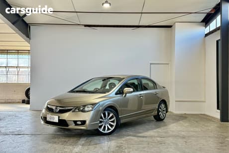 Gold 2009 Honda Civic Sedan Sport