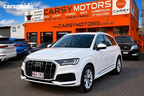 White 2023 Audi Q7 Wagon 45 Tdi Quattro Mhev
