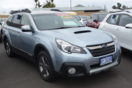 Silver 2014 Subaru Outback Wagon 2.0D