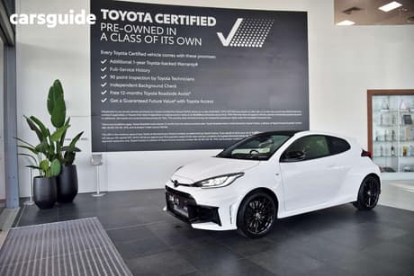 White 2025 Toyota GR Yaris Hatchback Gt