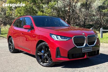 Red 2026 BMW X3 Wagon 40D Xdrive