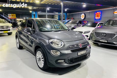 Grey 2017 Fiat 500 Hatchback Lounge