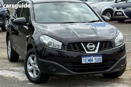 Purple 2013 Nissan Dualis SUV ST (4X2) J10 SERIES 3