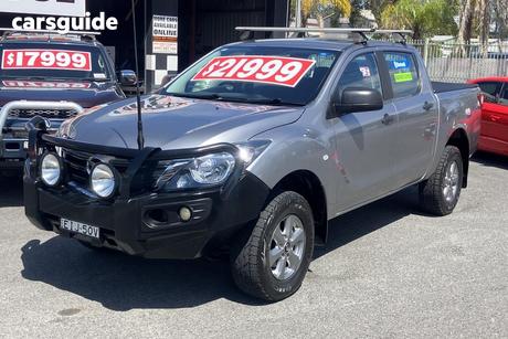 Silver 2019 Mazda BT-50 Dual Cab Utility Xt (4X4) (5Yr)