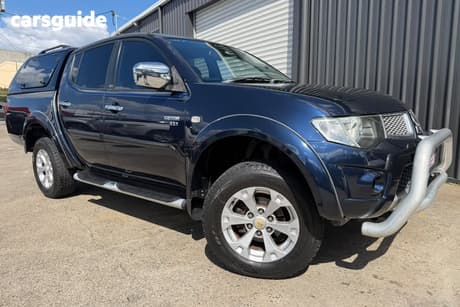 Blue 2011 Mitsubishi Triton Double Cab Utility Glx-R (4X4)