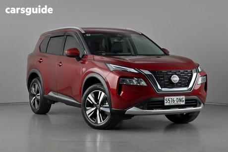 Red 2023 Nissan X-Trail Wagon Ti (4Wd)