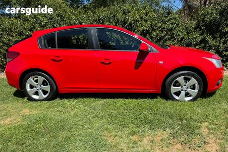 Red 2014 Holden Cruze Hatchback Equipe