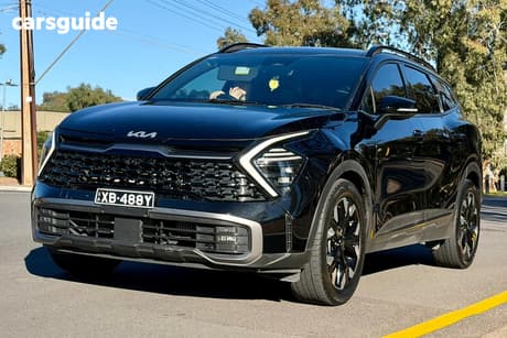 Black 2021 Kia Sportage Wagon Gt-Line (Awd)