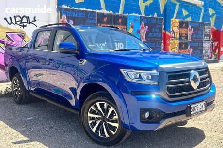 Blue 2025 GWM Cannon Dual Cab Utility Lux (4X4)