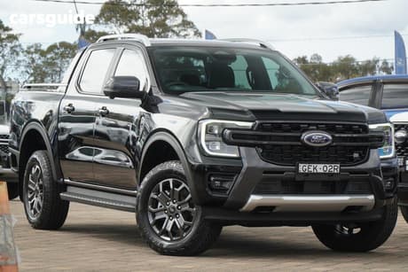 Black 2026 Ford Ranger Double Cab Pick Up Wildtrak 3.0 (4X4)