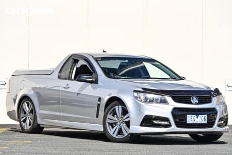 Silver 2014 Holden UTE Utility Sv6