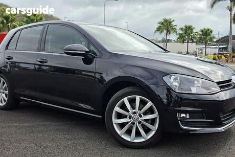 Black 2016 Volkswagen Golf Hatchback 110 Tsi Highline