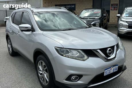 Silver 2016 Nissan X-Trail Wagon Ti (4X4)