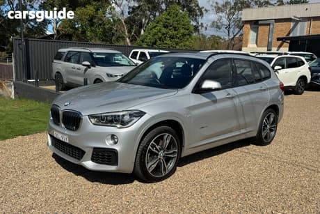 Silver 2016 BMW X1 SUV XDRIVE 25I F48 MY17