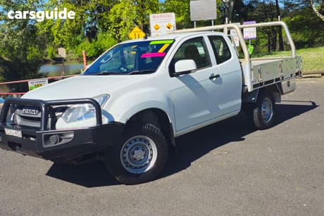 White 2018 Isuzu D-MAX Space Cab Utility Sx Hi-Ride (4X2)
