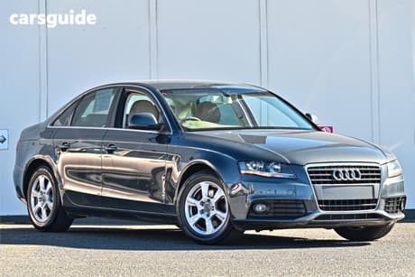 Grey 2008 Audi A4 Sedan 1.8 Tfsi