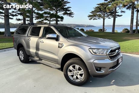 Silver 2019 Ford Ranger Double Cab Pick Up Xlt 3.2 (4X4)