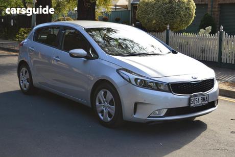 Silver 2016 Kia Cerato Hatchback S