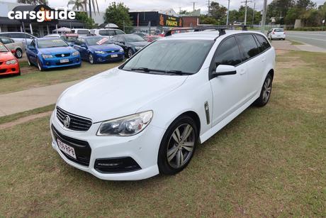 White 2015 Holden Commodore Sportswagon Sv6
