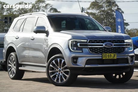 Silver 2026 Ford Everest Wagon Sport (Rwd)