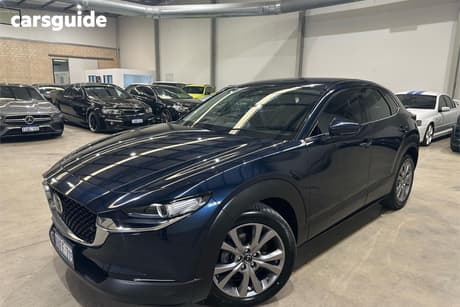 Blue 2020 Mazda CX-30 Wagon G20 Touring (Fwd)
