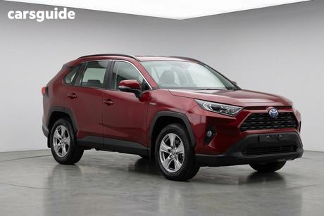 Red 2022 Toyota RAV4 Wagon Gx (2Wd) Hybrid