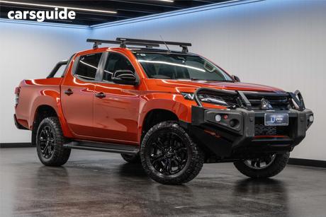 Orange 2020 Mitsubishi Triton Double Cab Pick Up Gsr (4X4)