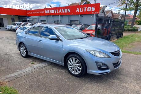 Blue 2010 Mazda 6 Sedan Classic