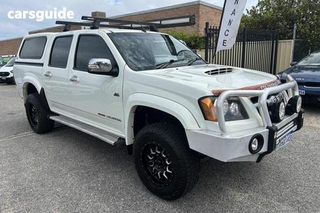 White 2011 Holden Colorado Crew Cab Pickup Lt-R (4X4)