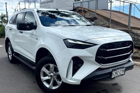 White 2025 Isuzu MU-X Wagon Ls-M (4X4)